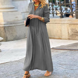 Aura – Rochie lungă cu șnur