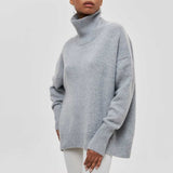 Tinca – Pulover oversize cu guler înalt