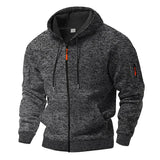 Ilie – Jachetă fleece cu glugă