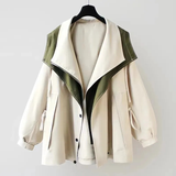 Petronela – Geacă oversized cu revere duble