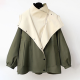Petronela – Geacă oversized cu revere duble