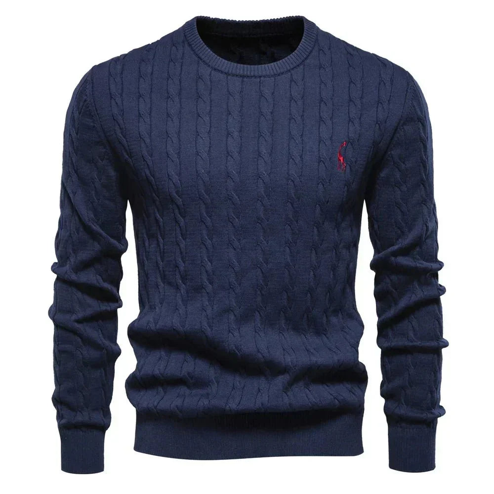 Ovidiu – Pulover cu model torsadat
