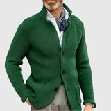 Ovidiu – Cardigan waffle cu guler