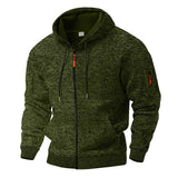 Ilie – Jachetă fleece cu glugă