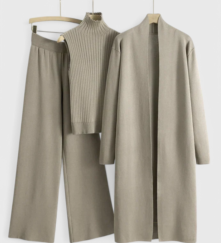 Liana – Set cu cardigan lung