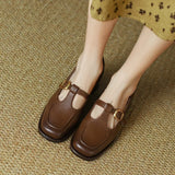 Sabrina – Pantofi T-strap cu cataramă
