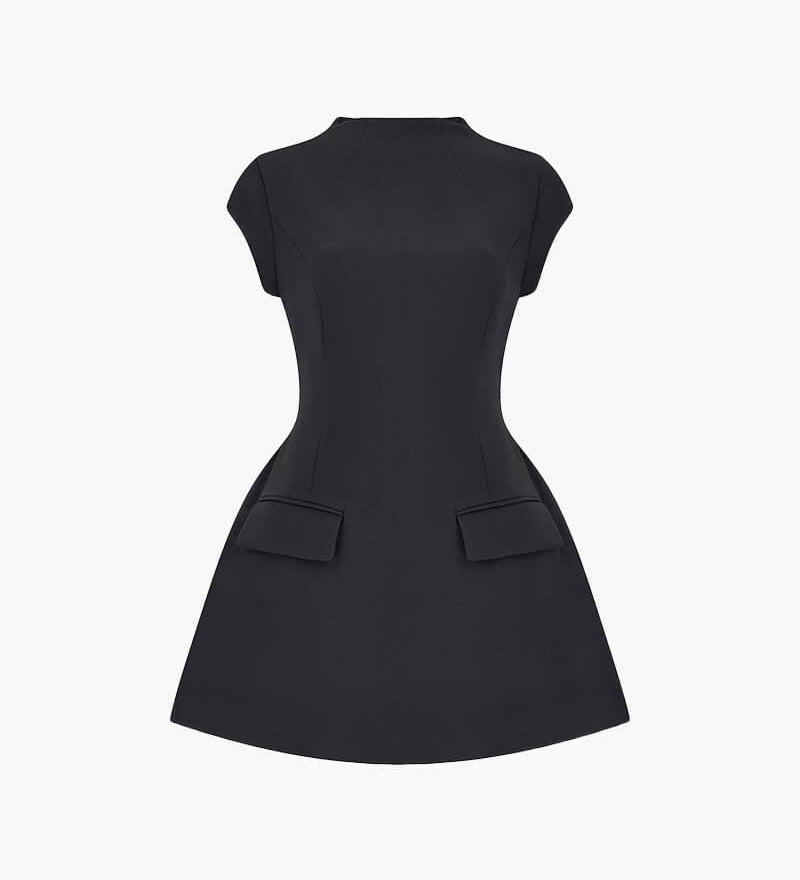 Rozina – Rochie mini cu talie marcată