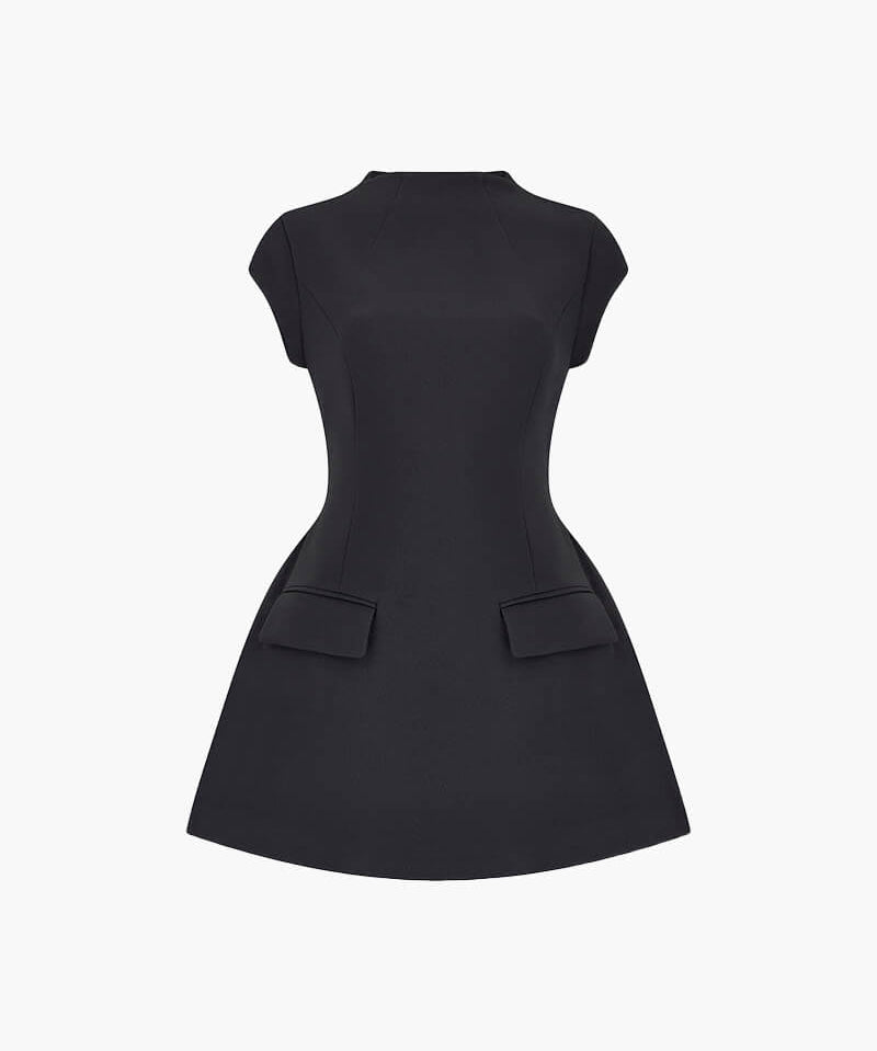 Rozina – Rochie mini cu talie marcată