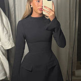 Florica – Rochie mini cu spatele gol