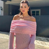 Nicola – Rochie mini cu umeri goi