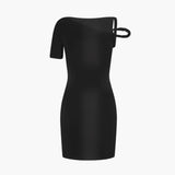 Iolanda – Rochie asimetrică cu răsucire