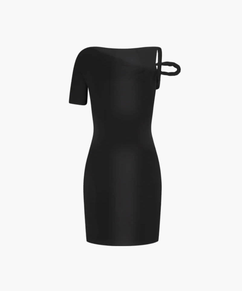 Ramira – Rochie mini cu umăr asimetric