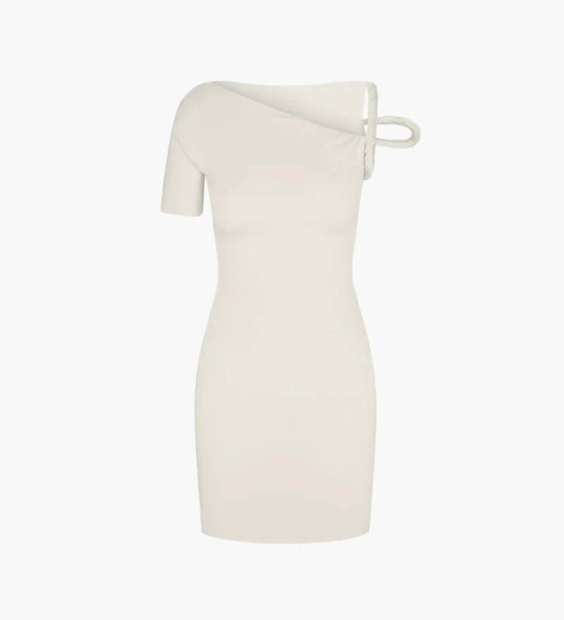 Ramira – Rochie mini cu umăr asimetric