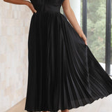 Ada – Rochie midi plisată