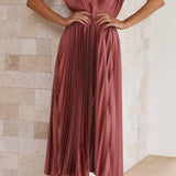Ada – Rochie midi plisată