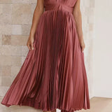 Ada – Rochie midi plisată