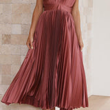 Ada – Rochie midi plisată