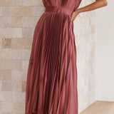 Ada – Rochie midi plisată