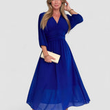 Aurora – Rochie midi din șifon