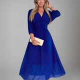 Aurora – Rochie midi din șifon