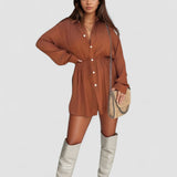 Ciprianna – Rochie cămașă scurtă