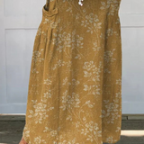 Mioara – Fustă cu model floral tonal