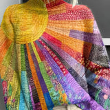 Doina – Pulover cu soare multicolor