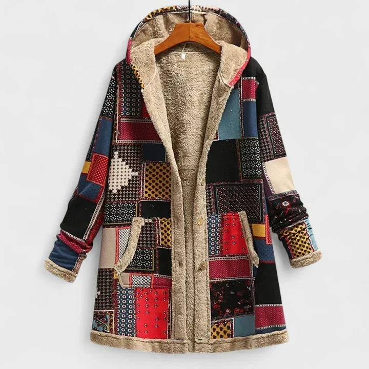 Adelina – Parka cu glugă căptușită