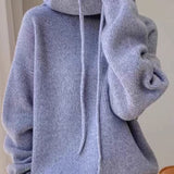 Medeea – Pulover oversize cu guler înalt