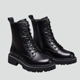 Emilia – Botine negre cu șireturi