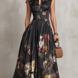 Lelia – Rochie midi plisată din satin