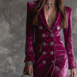 Sânziana – Rochie maxi din catifea