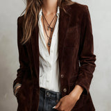 Lorelei – Blazer retro cu buzunare