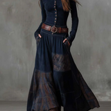 Bogdana – Rochie vintage în carouri