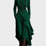 Cosânzeana – Rochie midi asimetrică