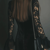 Anca – Rochie mini din catifea