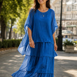 Sorina – Rochie vaporoasă cu volane