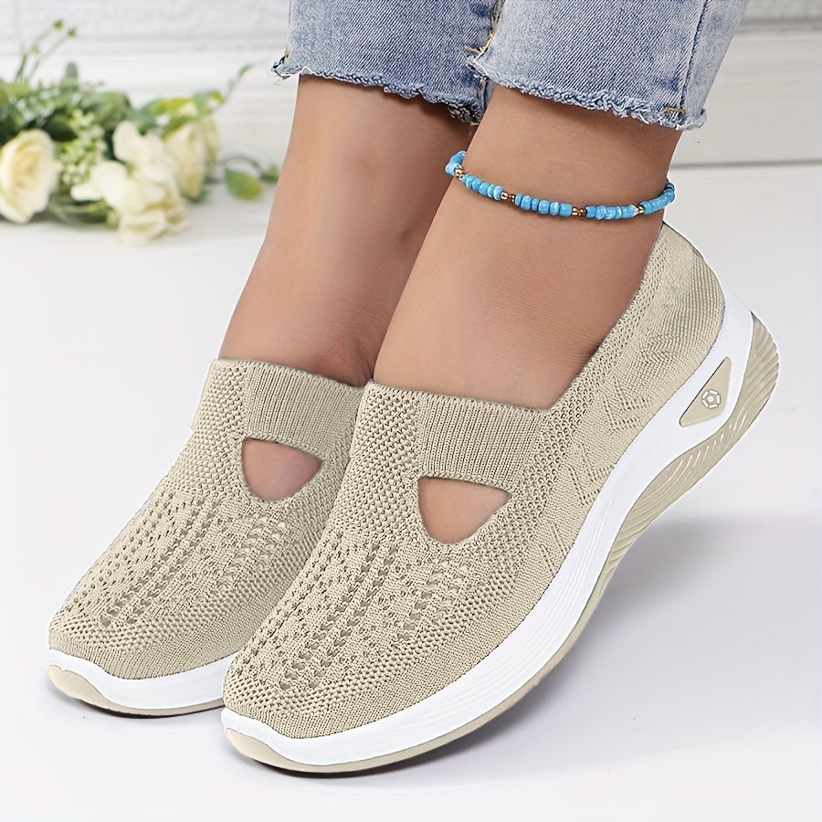 Zamfirița – Sneakers tricotați fără șiret