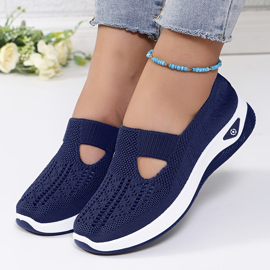 Zamfirița – Sneakers tricotați fără șiret