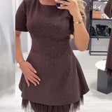 Liviana – Rochie scurtă cu tul