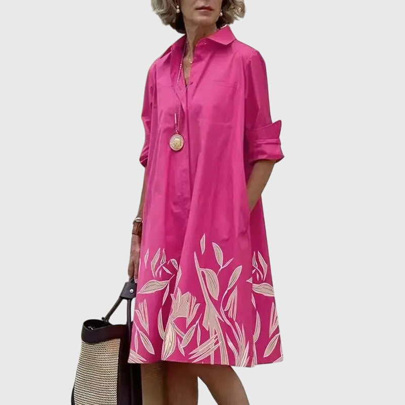 Valerica – Rochie cămașă cu buzunare