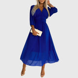 Lelia – Rochie midi din șifon