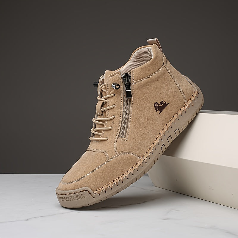 Mia – Ghete casual cu fermoar