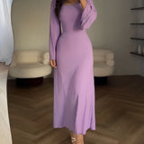 Emilia – Rochie maxi din jacard