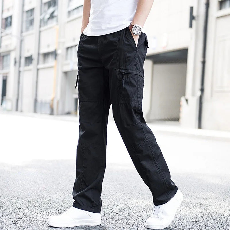 Paul – Pantaloni cargo cu buzunare laterale