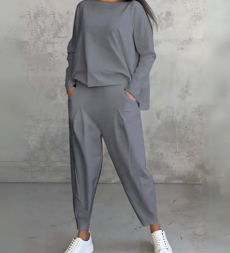 Natalia – Set lejer cu pantaloni