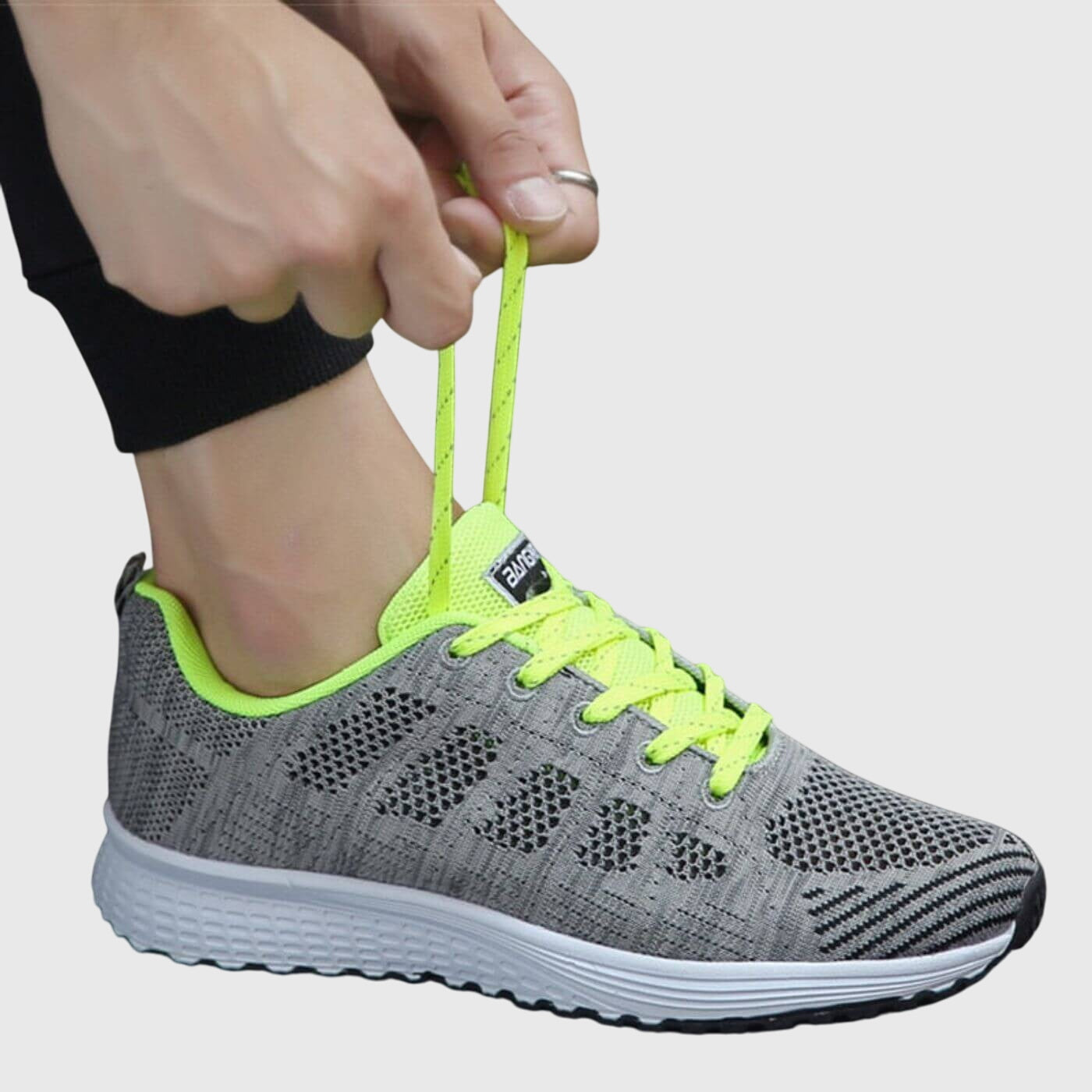 Stana – Sneakers din plasă tricotată