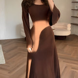 Emilia – Rochie maxi din jacard