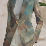 Brândușica – Blazer cu model mozaic