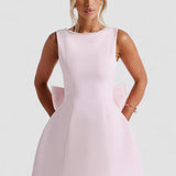 Daniela – Rochie mini cu fundă